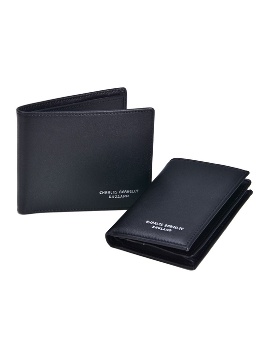 Full Nappa Leather Wallet & Cardholder Gift Set